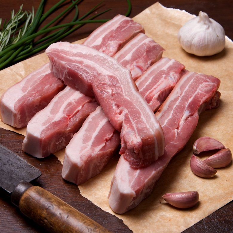 Pork Belly Slices 900g