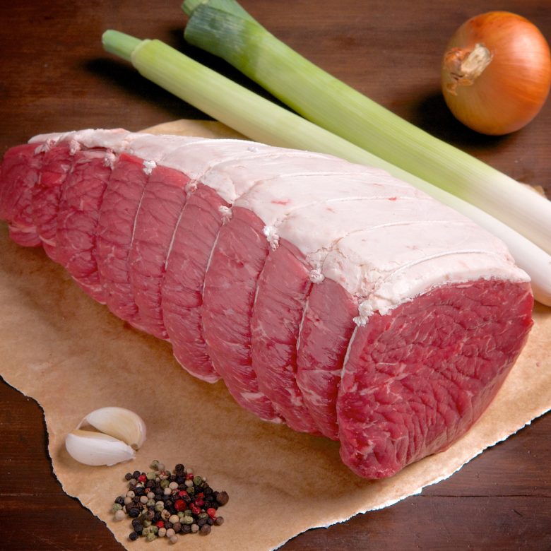 Topside Rolled Roasting Joint - With Added Fat 2kg