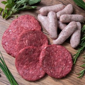 SPECIAL PAYDAY OFFER - FREE SAUSAGES & BURGERS ON ORDERS OVER £60