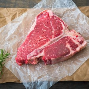 British 28 Day Aged T-Bone Steak 450g+ / 16oz+