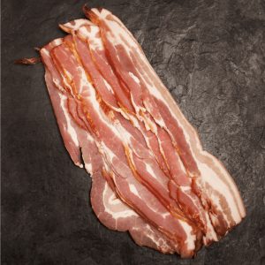 Dry Cure Smoked Streaky Bacon Sliced 1kg