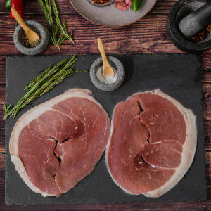 Wiltshire Cure Gammon Steaks 6oz / 170g (pack of 2)