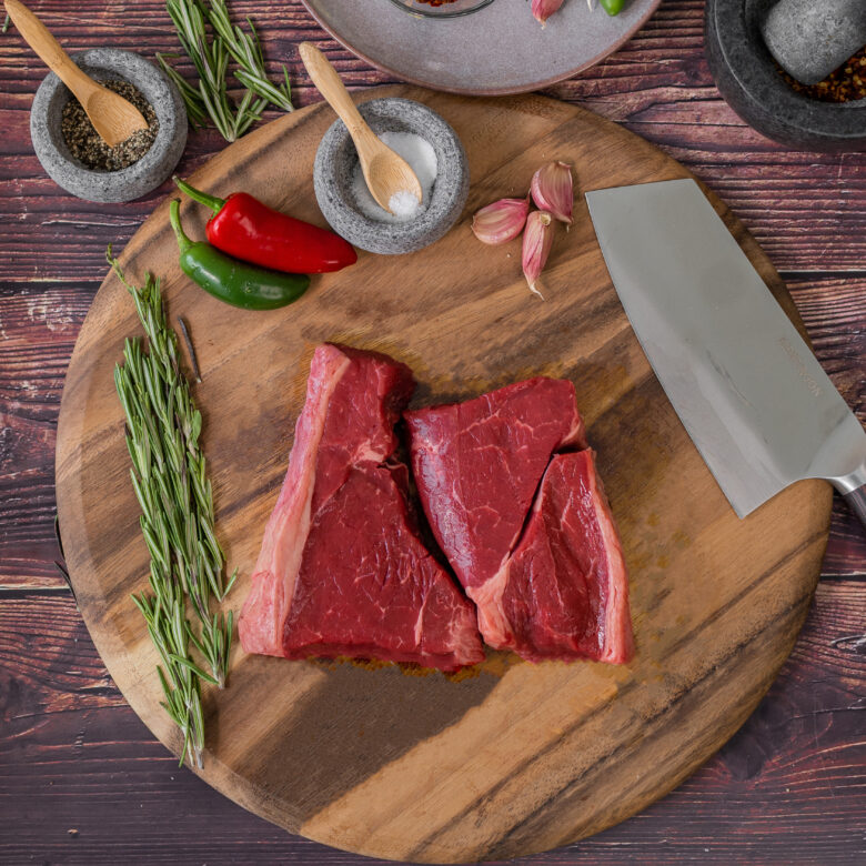 32 Day Dry-Aged Rump Steaks 7oz+ / 200g+ (pack of 2)