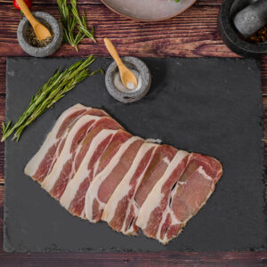 Unsmoked Dry Cure Back Bacon 240g