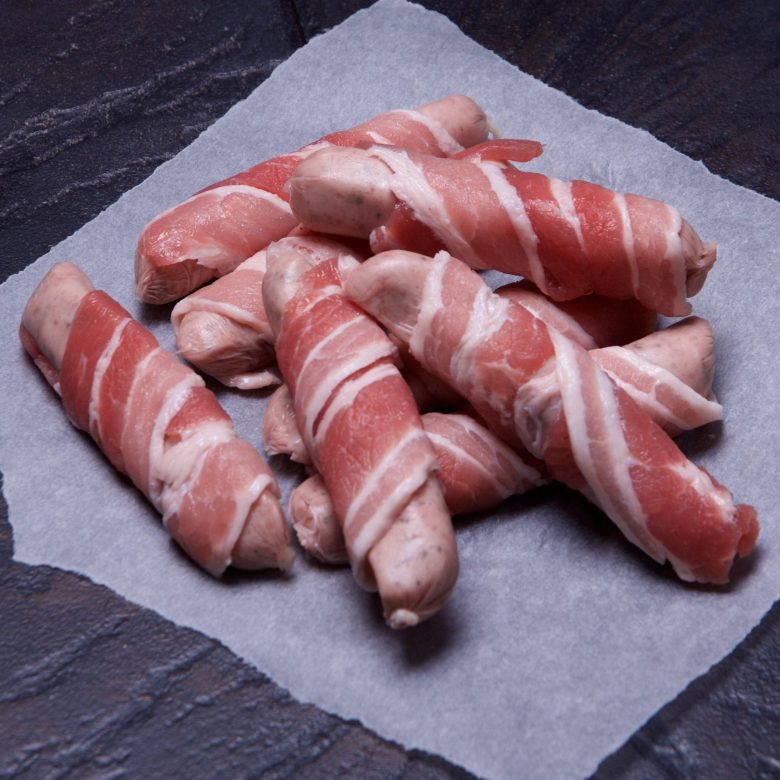 Christmas Chipolata Pigs in Blankets 400g (8s)