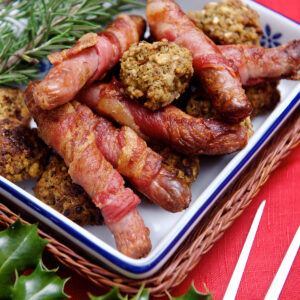 Christmas Chipolata Pigs in Blankets 400g (8s)