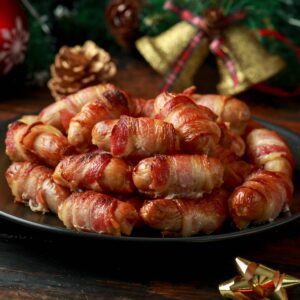 Christmas Cocktail Pigs in Blankets 420g (15s)