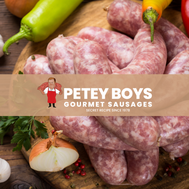Petey Boys Gourmet Cumberland Sausages (454g) 8s